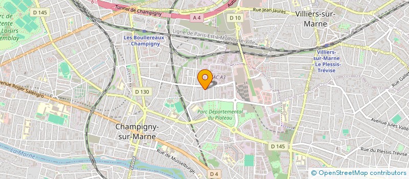 localisation de l'entreprise MADAME LOVELY JOY GUNDAY SILAWON  CHAMPIGNY-SUR-MARNE