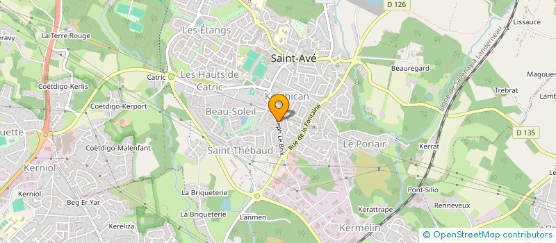 localisation de l'entreprise MADAME LOVELY MONLOUIS  SAINT-AVE