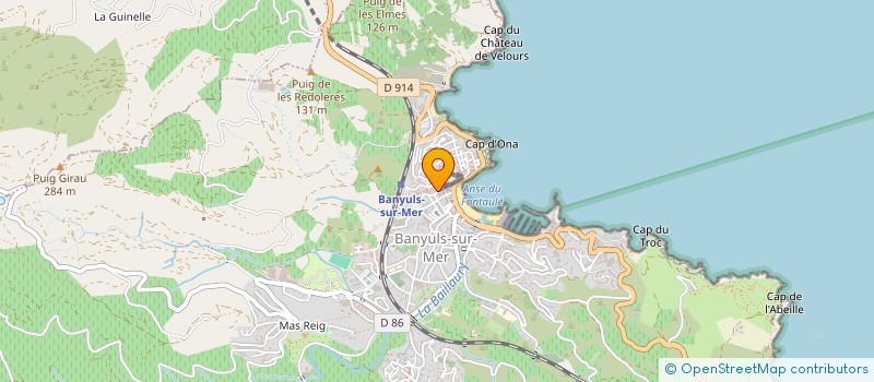 localisation de l'entreprise MADAME LOVISA WESTERGREN  BANYULS-SUR-MER