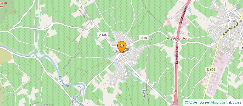 localisation de l'entreprise MADAME LOWANPI VIVANCOS  ADISSAN