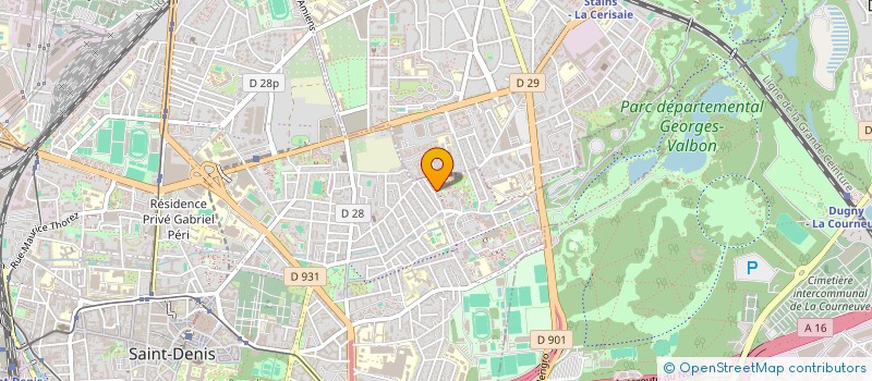 localisation de l'entreprise MADAME LOYA BOUKHENFER à SAINT-DENIS