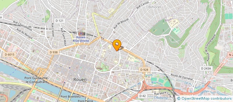 localisation de l'entreprise MADAME LU LIU  ROUEN