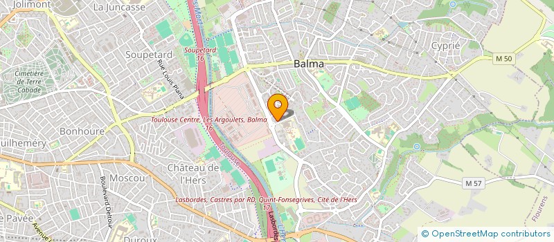 localisation de l'entreprise MADAME LUA BASTIDA  MONTJOIRE