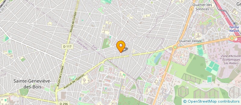 localisation de l'entreprise MADAME LUANA ALVES PANTENONI  MORSANG-SUR-ORGE