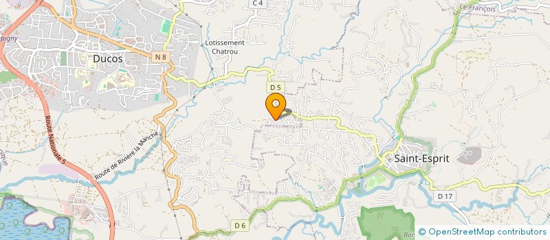 localisation de l'entreprise MADAME LUANA BERGOZ  DUCOS