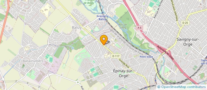 localisation de l'entreprise MADAME LUANA LEEMAN à EPINAY-SUR-ORGE