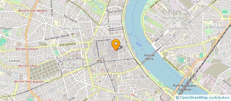 localisation de l'entreprise MADAME LUANA OMER  BORDEAUX