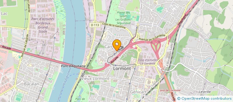 localisation de l'entreprise MADAME LUANA PEREIRA DOS SANTOS  LORMONT