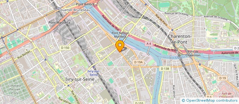 localisation de l'entreprise MADAME LUANA PEREIRA MACHADO DA SILVA  IVRY-SUR-SEINE