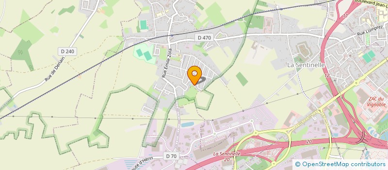 localisation de l'entreprise MADAME LUANA RADOCCIA  HERIN