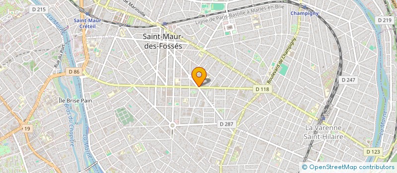 localisation de l'entreprise MADAME LUANA VIEIRA DE LIMA RAMOS à SAINT-MAUR-DES-FOSSES