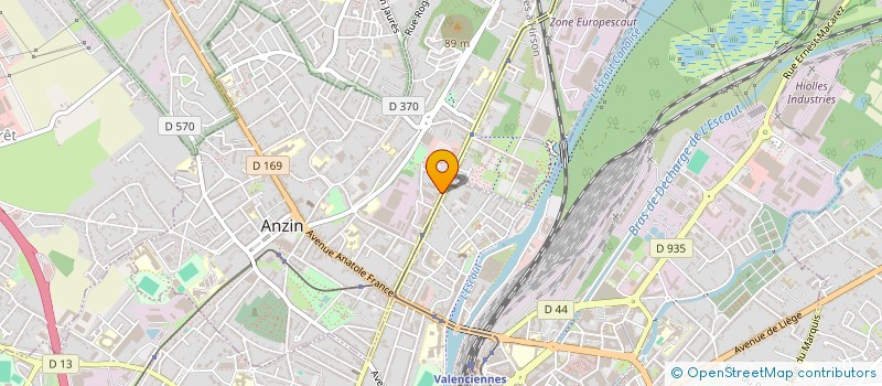 localisation de l'entreprise MADAME LUANE BOUTELIER  ANZIN