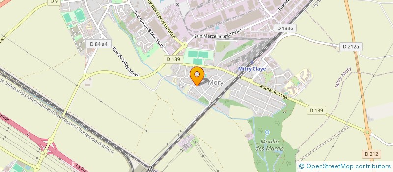 localisation de l'entreprise MADAME LUANE CAPPART à MITRY-MORY