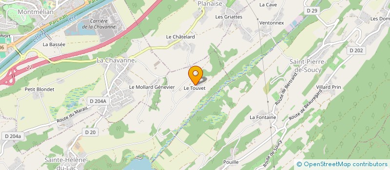 localisation de l'entreprise MADAME LUANNA SAMPOL à SAINTE-HELENE-DU-LAC