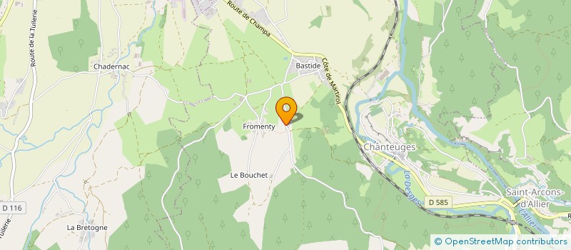 localisation de l'entreprise MADAME LUANNE THIERCY  AUVERS