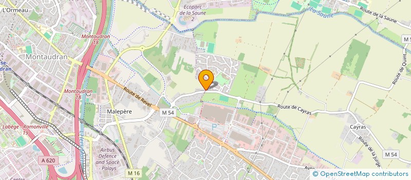 localisation de l'entreprise MADAME LUBANIA MANUEL  TOULOUSE