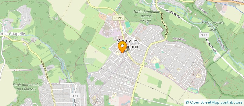 localisation de l'entreprise MADAME LUBNA LE BRET  MAGNY-LES-HAMEAUX