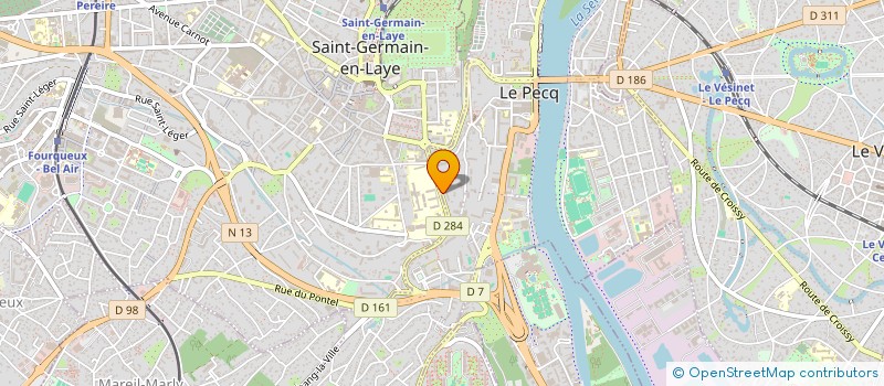 localisation de l'entreprise MADAME LUBOV PAPRATILOVA à LE PECQ