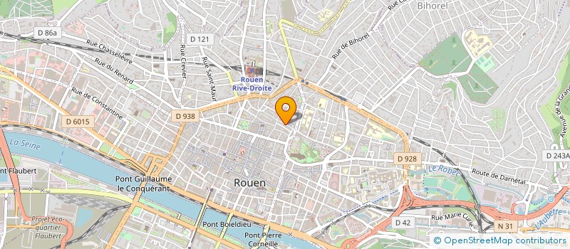 localisation de l'entreprise MADAME LUCAS BLAISE  ROUEN