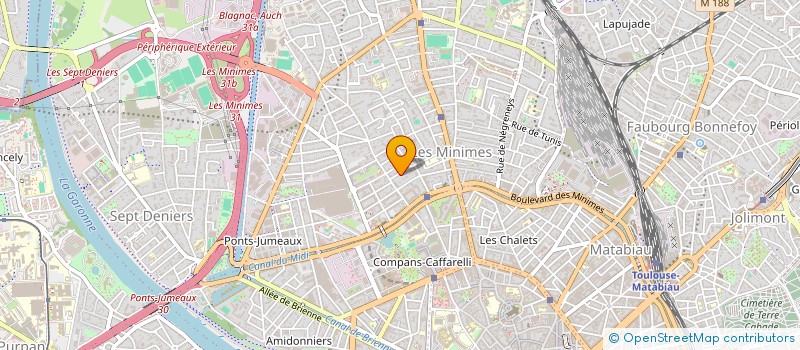 localisation de l'entreprise MADAME LUCAS MOULIN à TOULOUSE