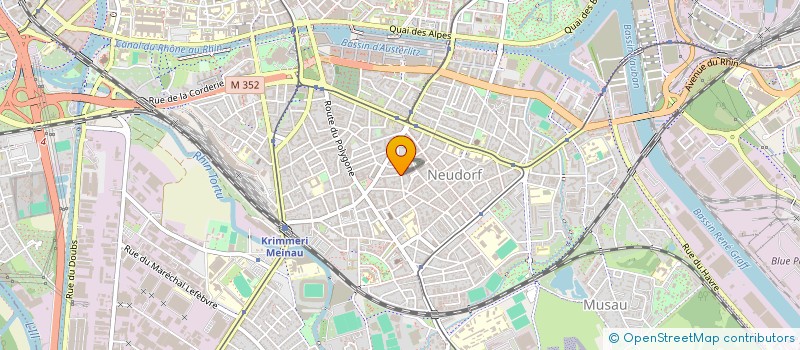 localisation de l'entreprise MADAME LUCCINA DE DOMENICO à STRASBOURG