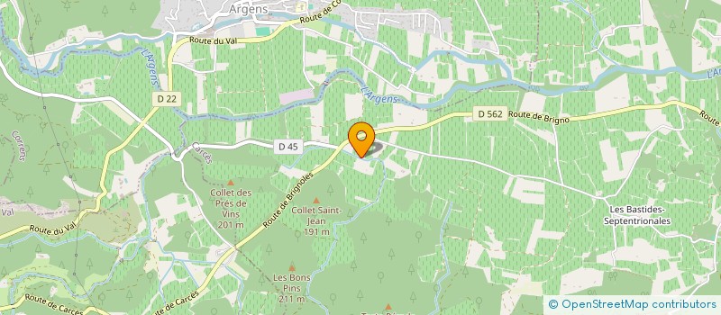 localisation de l'entreprise MADAME LUCE AMBARD  CARCES