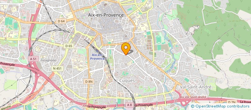 localisation de l'entreprise MADAME LUCE BICHET à AIX-EN-PROVENCE