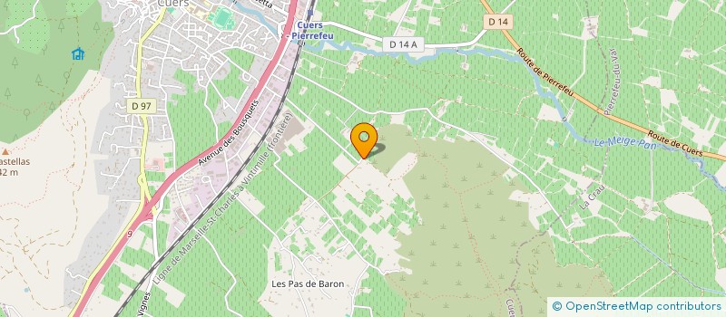 localisation de l'entreprise MADAME LUCE BILIE à CUERS