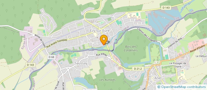 localisation de l'entreprise MADAME LUCE BOYAULT  EZY-SUR-EURE