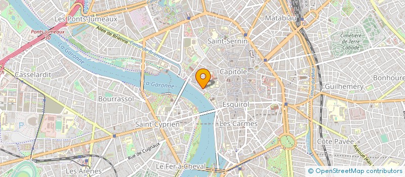 localisation de l'entreprise MADAME LUCE CANDOULIVES à TOULOUSE