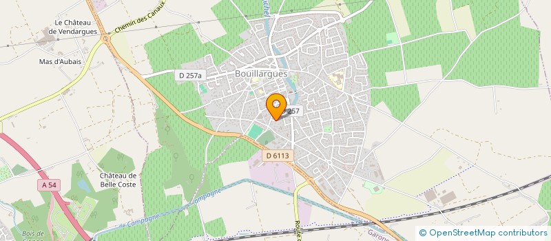 localisation de l'entreprise MADAME LUCE DEJOIE  BOUILLARGUES