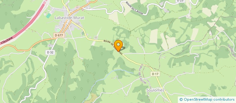 localisation de l'entreprise MADAME LUCE DEMEESTERE  CUR DE CAUSSE