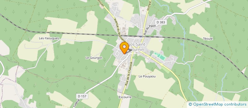 localisation de l'entreprise MADAME LUCE EVANS  YGOS-SAINT-SATURNIN