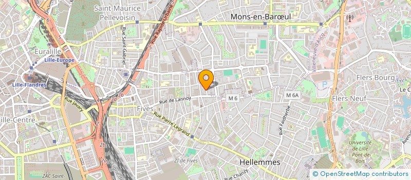 localisation de l'entreprise MADAME LUCE FAYOLLE à LILLE