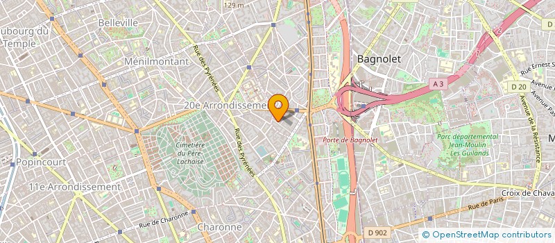 localisation de l'entreprise MADAME LUCE FOURNIER  PARIS