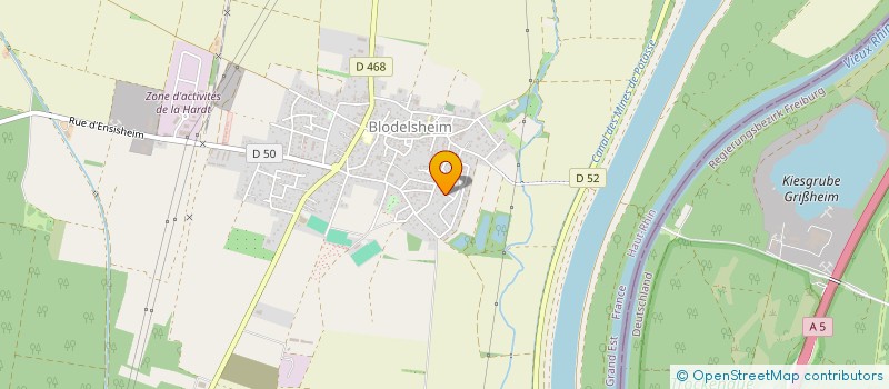 localisation de l'entreprise MADAME LUCE HANN à BLODELSHEIM