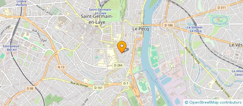 localisation de l'entreprise MADAME LUCE LAFEUILLE à LE PECQ
