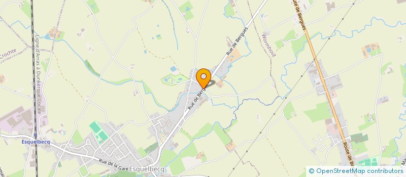 localisation de l'entreprise MADAME LUCE LANGELIN  COUDEKERQUE-BRANCHE