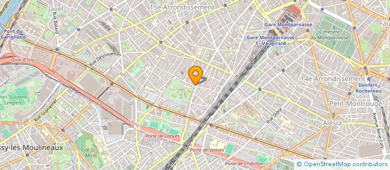 localisation de l'entreprise MADAME LUCE LEVILAIN  PARIS