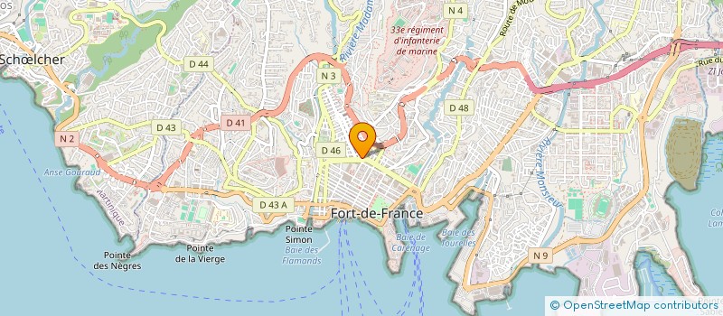 localisation de l'entreprise MADAME LUCE LIBANUS à FORT-DE-FRANCE