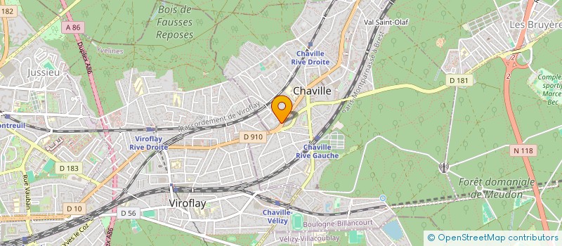 localisation de l'entreprise MADAME LUCE LOUBET à CHAVILLE