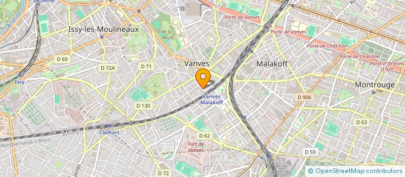 localisation de l'entreprise MADAME LUCE LUCE LAPOTRE à VANVES