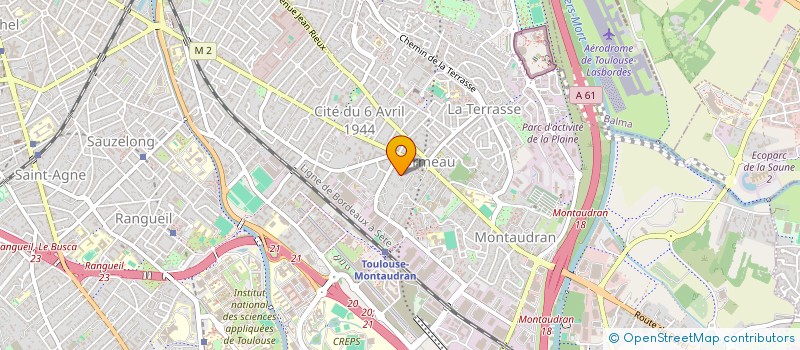 localisation de l'entreprise MADAME LUCE MASSIE à TOULOUSE