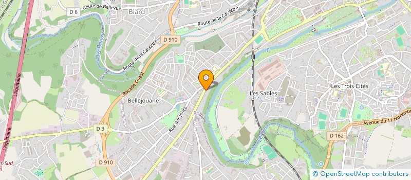 localisation de l'entreprise MADAME LUCE THIBAULT à POITIERS