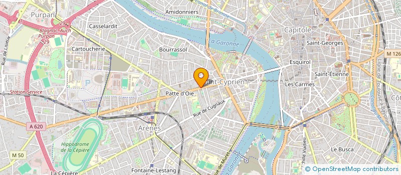 localisation de l'entreprise MADAME LUCE VIGUIER  TOULOUSE