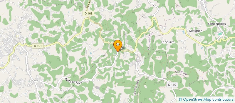 localisation de l'entreprise MADAME LUCELLA LIMOSA  LES ABYMES