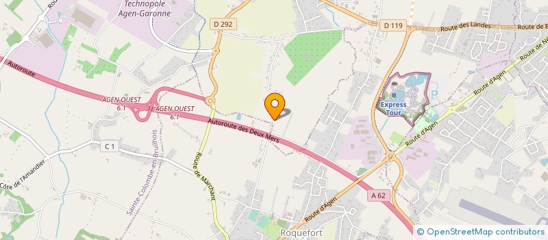 localisation de l'entreprise MADAME LUCETTE ARTUS  BRAX