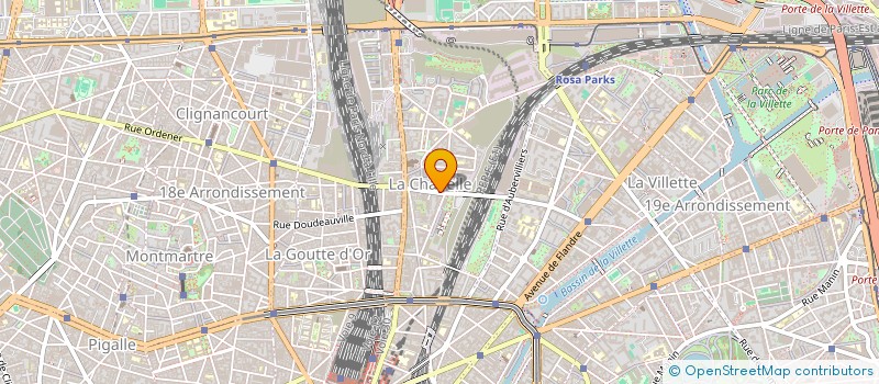 localisation de l'entreprise MADAME LUCETTE AUBERT à PARIS