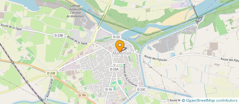 localisation de l'entreprise MADAME LUCETTE AVOND  MALLEMORT