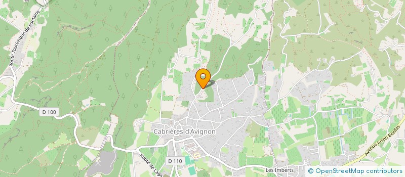 localisation de l'entreprise MADAME LUCETTE AVY  CABRIERES D'AVIGNON